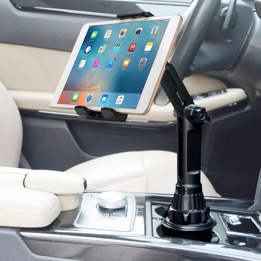 360 Auto portabicchieri Auto Tablet Automobile supporto culla per Apple IPad Pro 12.9 Air 2019 Mini 4 per Samsung Tab S7 Plus 12.4