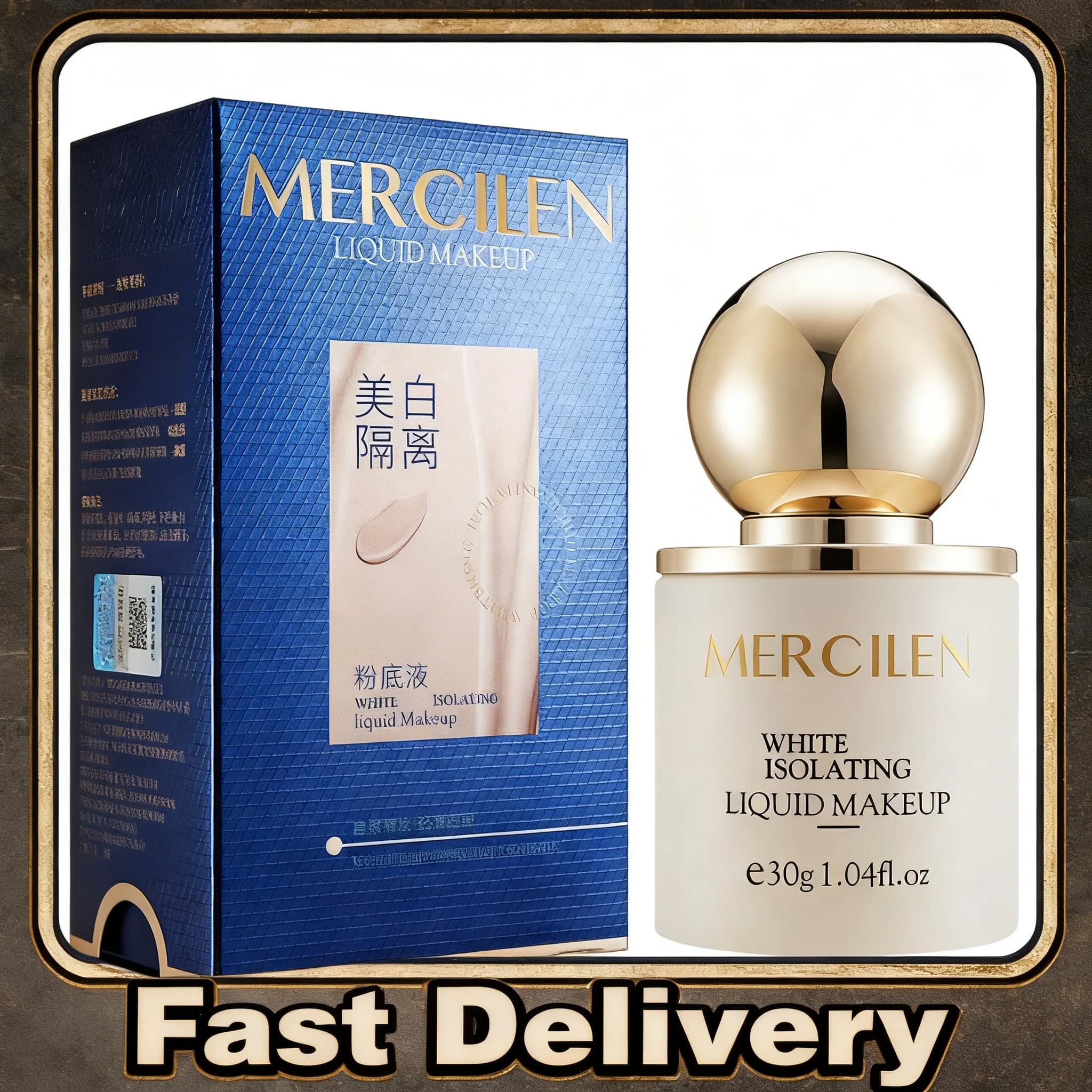 30G 1/2 Pezzi Mercilen Fondotinta Liquido Impermeabile BB Cream Base Opacizzante Primer Idratante Correttore Isolante Contouring Trucco Viso