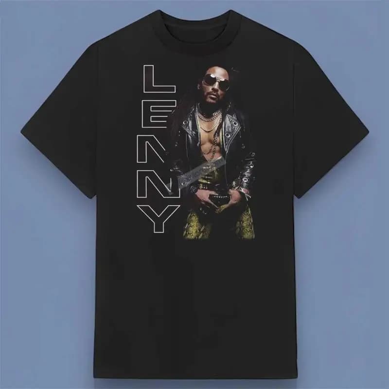 Lenny Kravitz Music Singer T Shirt For Friends Full Size S 4XL