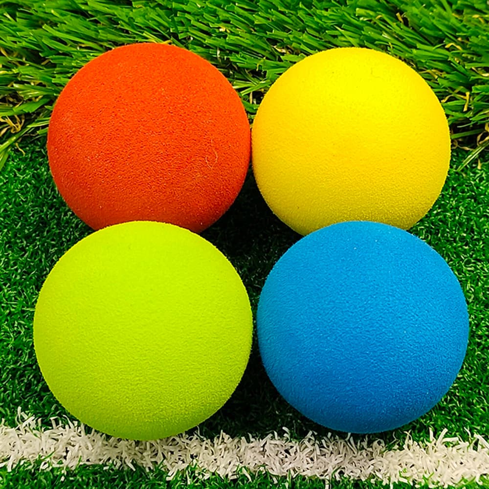 10 pz/set 40mm EVA Foam Soft Golf Balls Training Practice accessori da Golf flessibili per Indoor Outdoor 4 Color muslimah