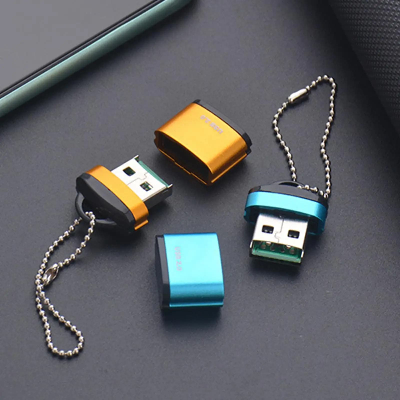 Lettore di schede Compact Flash USB, trasferimento dati veloce, adattatore portatile, mini lettore di schede di memoria, dispositivo plug and play per computer