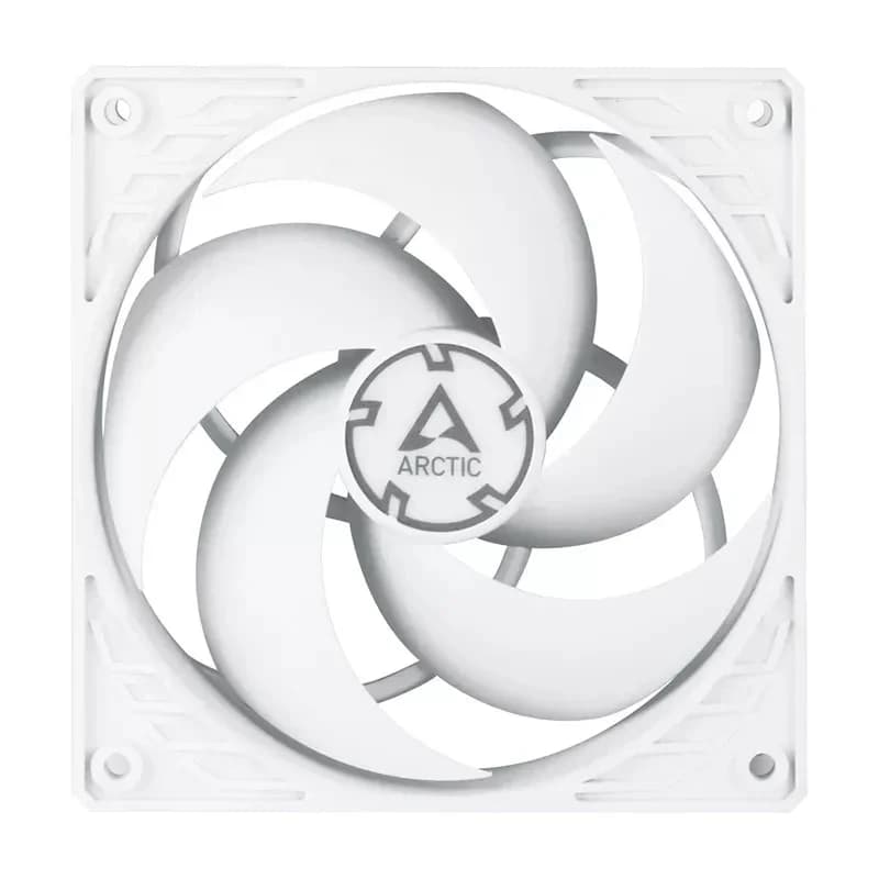 ARCTIC P12 PWM PST Ventola da 12 cm, 1800 giri/min 4 pin PWM Controllo della temperatura Ventola da 120 mm per PC CPU Cooler Raffreddamento Nero/Bianco