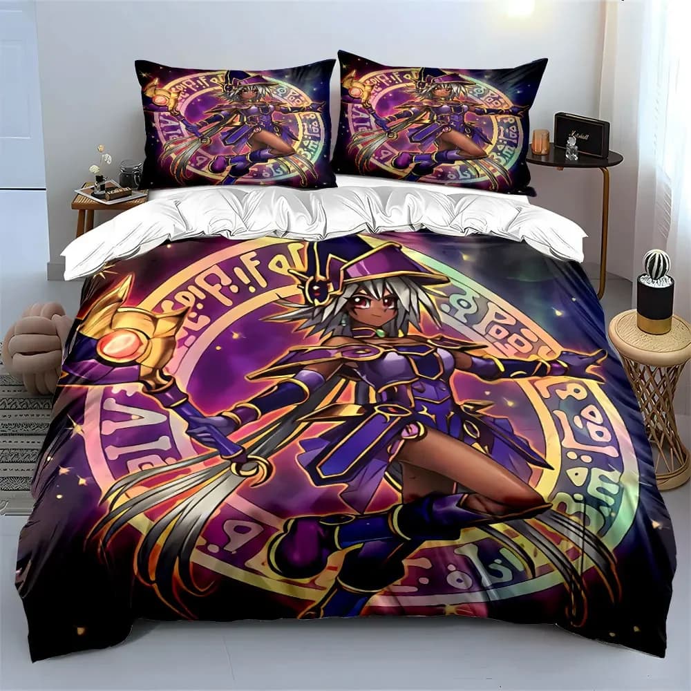 "Fantasy Sorceress Anime Art Decor" Soft Comfortable Duvet Cover Bedding Set Included 1*Duvet Cover & 2*Pillowcases, gift