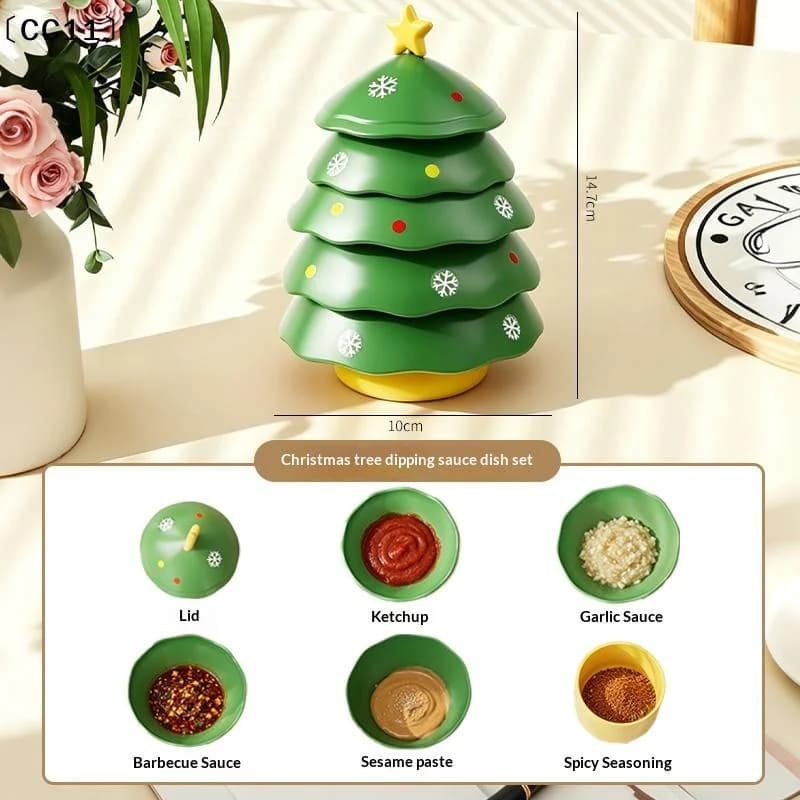 Sauce Dish Dipping Bowls Plastic Seasoning Dish Appetizer Seasoning Serving Dishes Sets Tray Spice Plates Tableware〔CC11〕