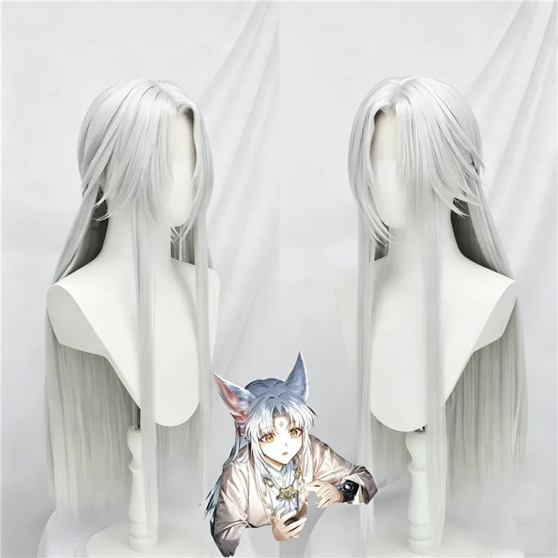 Styled Sariel Cosplay Wig Long Hair Miuko Cosplay Game Light and Night Cosplay Fans Gift Customized Wig Heat Resistant Synthetic