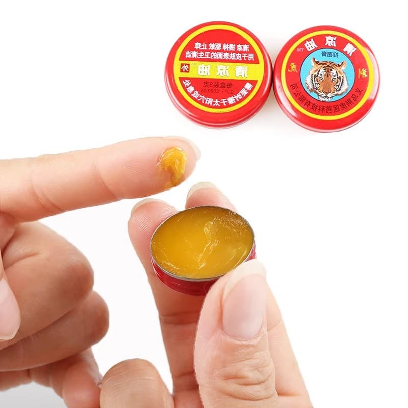 5 pezzi di primo soccorso testa di tigre balsamo al mentolo sollievo fresco per mal di testa e prurito repellente zanzare olio essenziale rinfrescante per l'estate kit