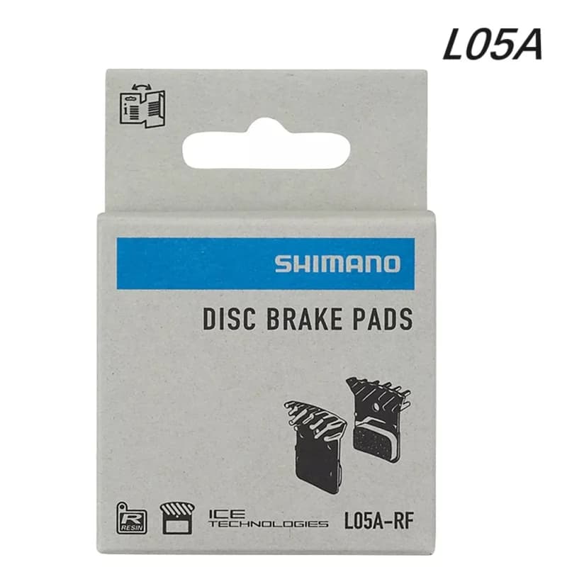 SHIMANO L05A-RF Strada Montagna Bicicletta Pastiglie Freno A Disco In Resina Ice Tech Per R9170 R8170 R7170 RS805 RS505 RX810 M9100 M8110 M7110