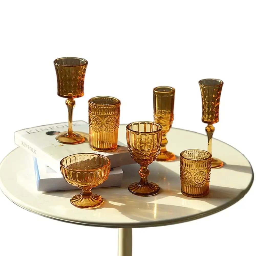 1/6 Bilancia Casa Delle Bambole Tazza di Acqua Bicchiere di Champagne Modello di Scena Bicchiere di Vino In Miniatura Multicolor Fai Da Te Bambola Utensili Da Cucina Giocattolo