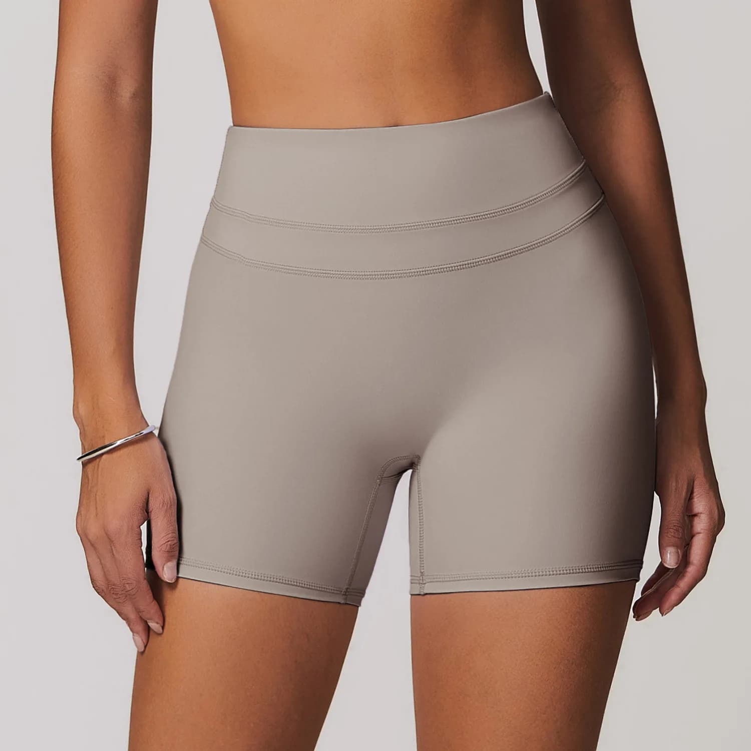 High Waist Yoga Shorts for Women, Rapid Drying, Soft, for Gym, Running, Cycling, Casual, Push-Up, Training Leggings