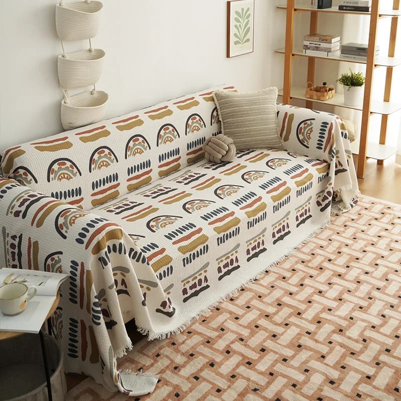 Covered Tea Flower in Anti-scratch, Lightweight, Anti-slip fabric, for All Seasons, Sofa Cover, New Style 2026, Home Textile