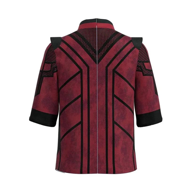 ★Halloween Cosplay Costume Anime Shang Chi and Legend of the Ten Rings T- Adult Summer Short Sleeve Shirt 2026 New ♥Look Me ←_←
