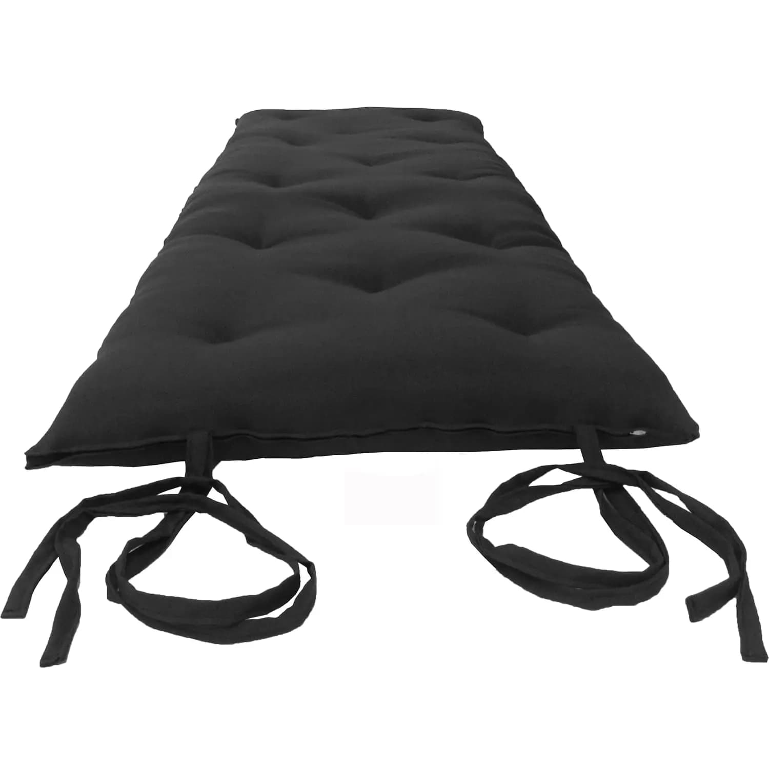 Black Traditional Japanese Floor Futon Mattress 80x54x3 Foldable Cotton Cushion Yoga Meditation, Customized