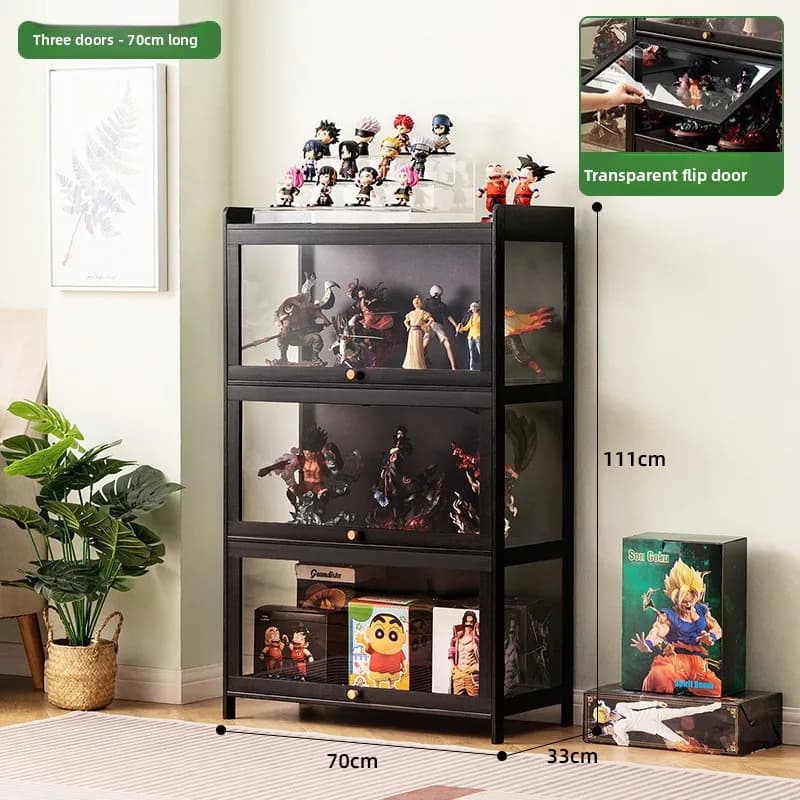 Vetrina Minimalista per Esposizione Modellini Lego, Espositore in Acrilico Non-Vetro, Scaffale per Modellini e Giocattoli