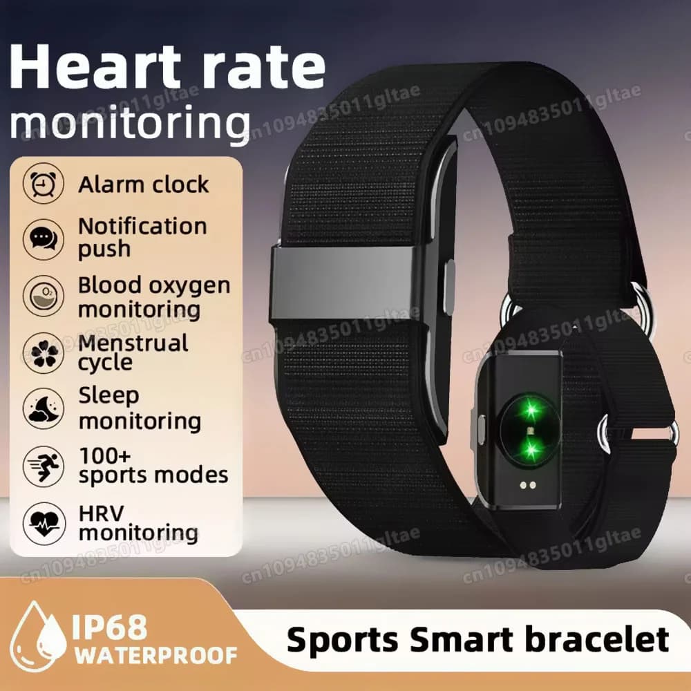 Nuovo Braccialetto Smart S01 2026 Senza Schermo, Cardiofrequenzimetro, Contapassi, Impermeabile, Fitness Tracker Sportivo per Uomini e Donne