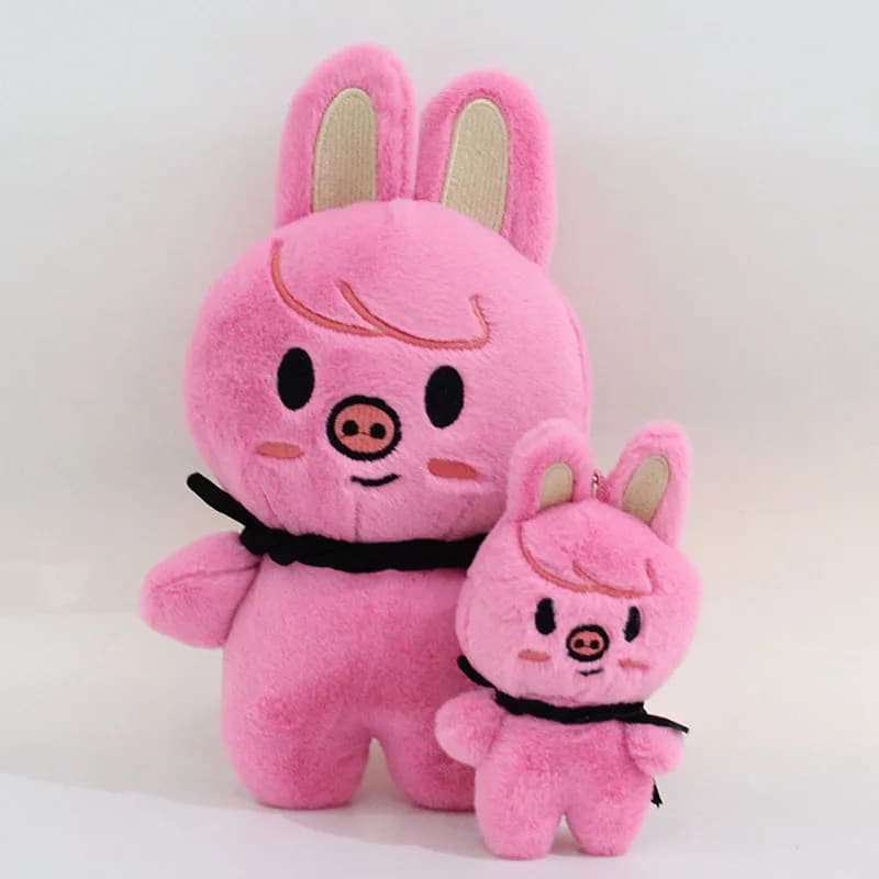 Kpop Skzoo peluche carino vari forme cane peluche portachiavi piccolo ciondolo giocattoli per bambini zaino impiccagioni animali portachiavi regalo di compleanno