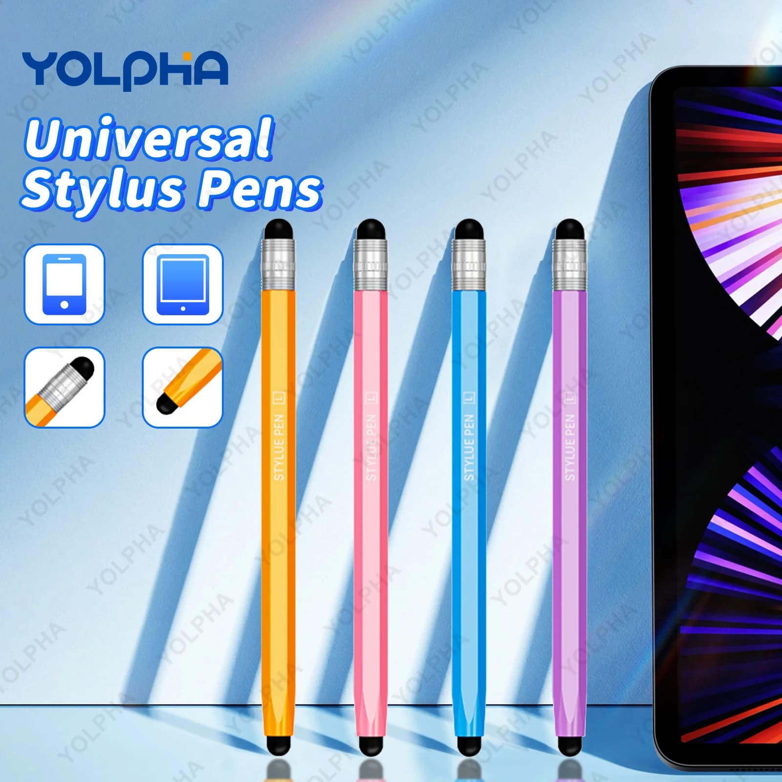 Stylus Pen Universal High Sensitive Precision Touch Screens for iPad iPhone Samsung Galaxy Tablet Kindle All Touch Devices