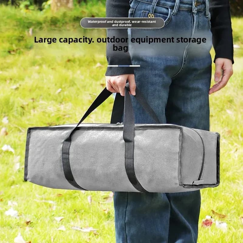 Cation Oxford Cloth Long Storage Bag | Waterproof Outdoor Camping Tent/Sleeping Pad/Yoga Mat Carry Bag Large Capacity Organizer