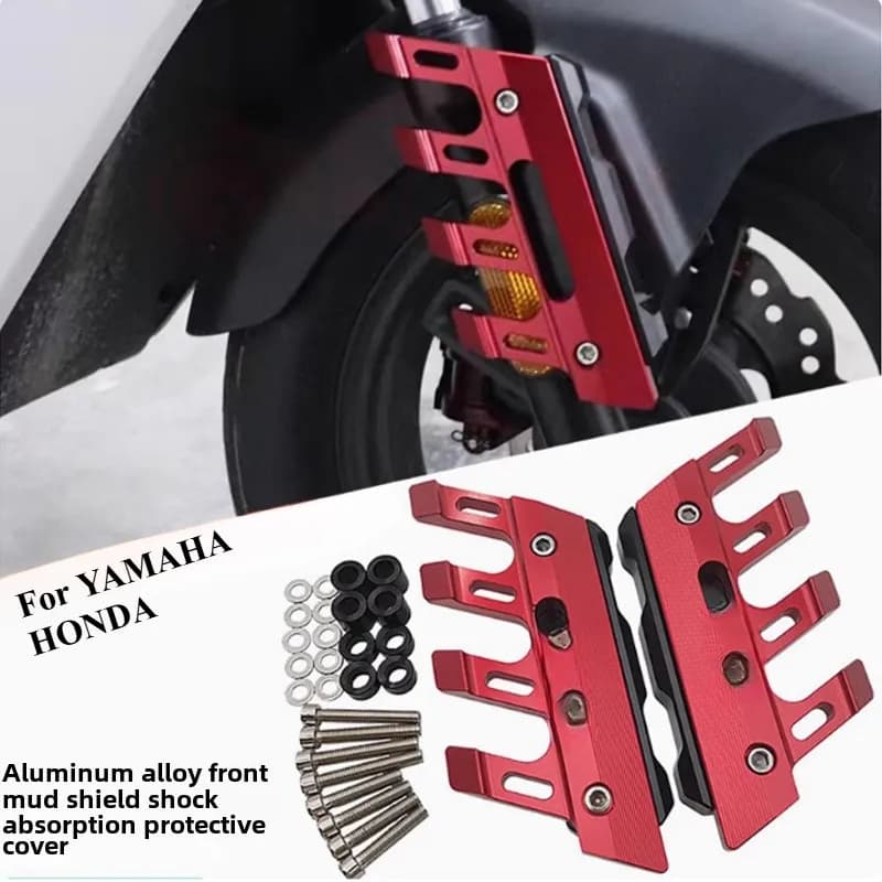 Per YMH NMAX155 XMAX300 TMAX530/560 Moto Forcella Anteriore Protezione Parafango Guard Accessori Z Parafango Copertura di Protezione Anticaduta