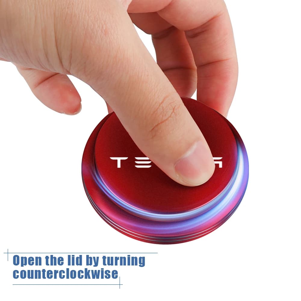 Per Tesla SpaceX Roadster Model 3 S X Y 1 pz. Deodorante per auto, diffusore di aromaterapia rotante per interni, purificatore d'aria, tappo valvola