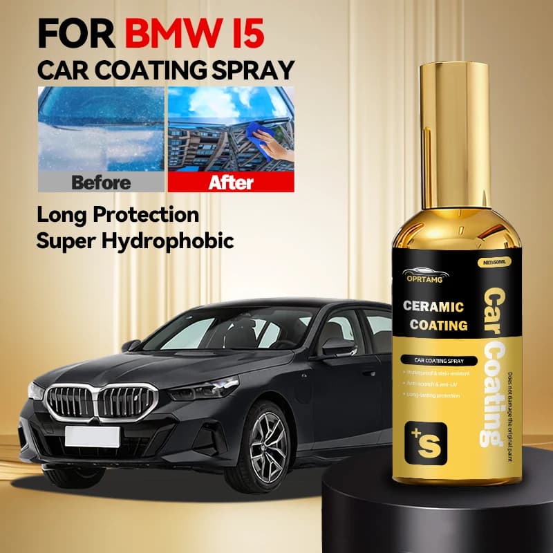 Agente di rivestimento per vernice auto Advanced Coatin Nano Crystal Liquid Car Agente di rivestimento ad azione rapida Spray Accessori auto per BMW I5