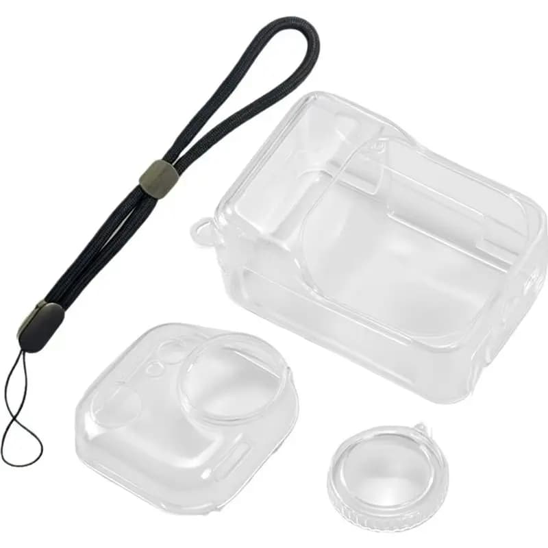 ABGI-Custody Protective for Camera GO Ultra - Anti-slip Silicone Case with Cover, Accessories for Action Camera
