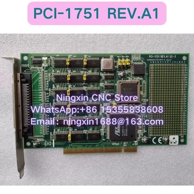 Scheda di acquisizione PCI-1751 REV.A1 di seconda mano Test funzionale OK Consegna veloce