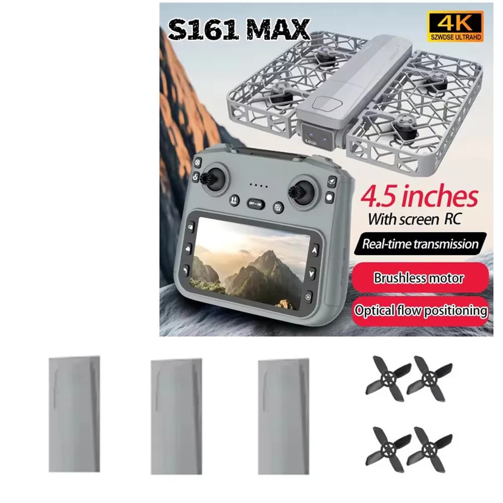 Batteria per drone S161 Max 7.4V 1200mAh Li-Poly / Pala dell'elica / Per accessorio drone S161 Max Parti drone S161 Max