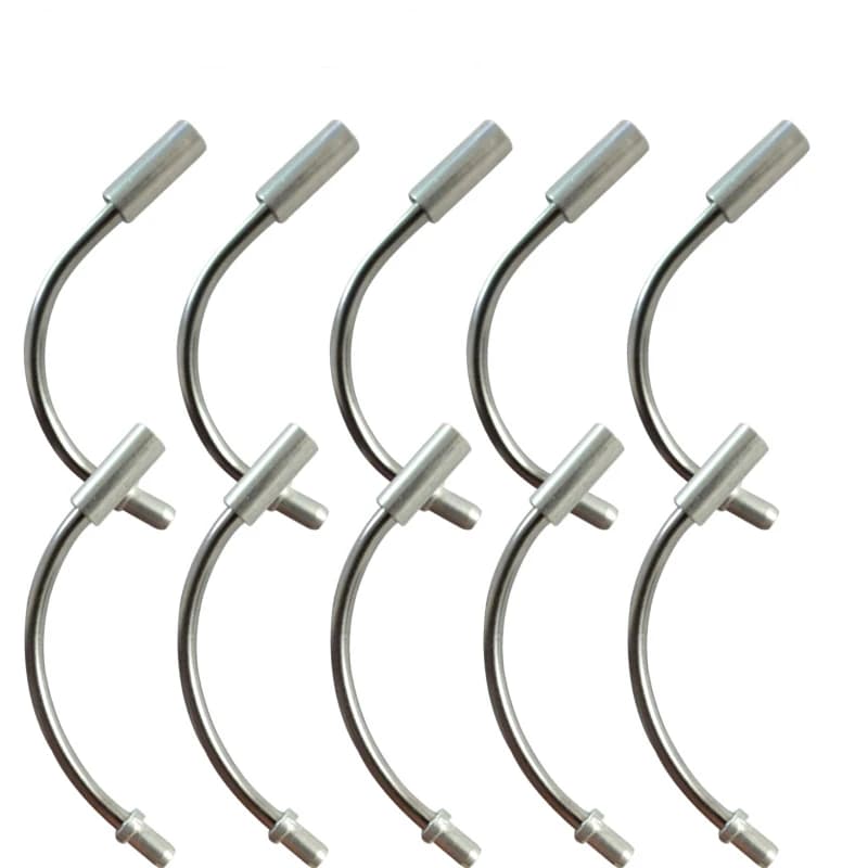 20 Pcs 90 /110 Degree Bicycle V Brake Wire Tube Noodles Boots Hose Cable Road MTB Mountain Folding Bike Cycling Guide Parts