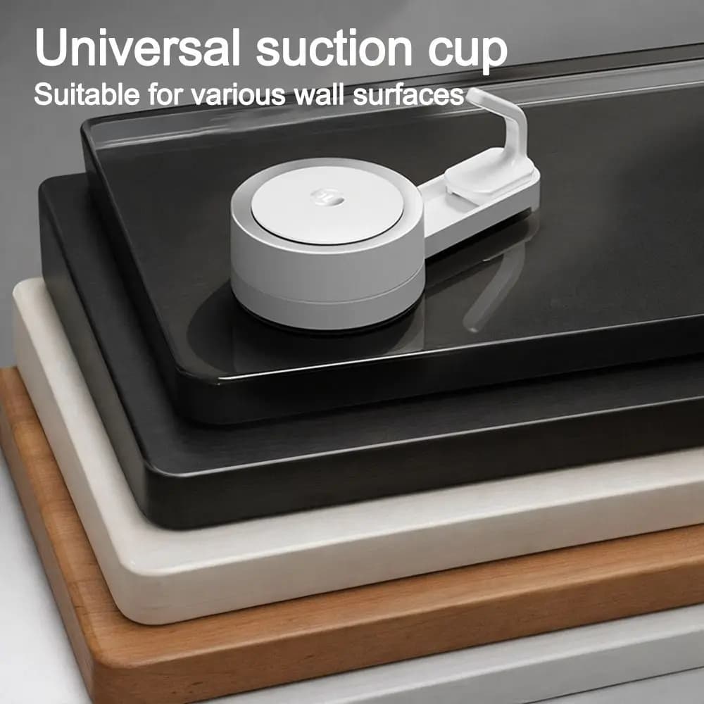 New Vacuum Suction Cup Bathroom Wall Hooks Punch-free Heavy Duty Door Hooks Reusable Wall Hanger