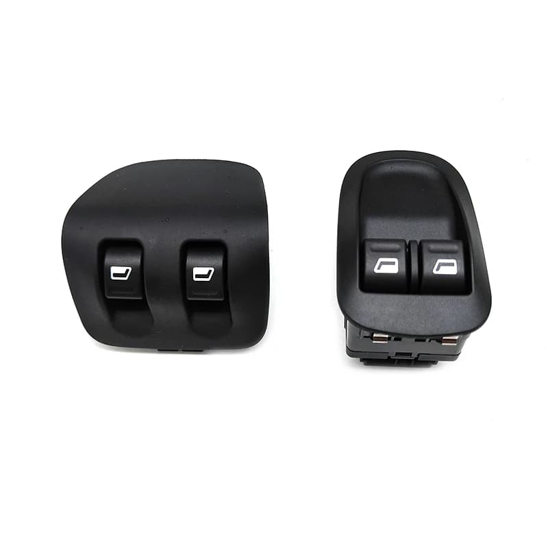 6554WQ 96316306XT 6552WW 6554WA adatto per Peugeot 206 207 Citroen C2 interruttore del regolatore di vetro della porta posteriore manopola della finestra