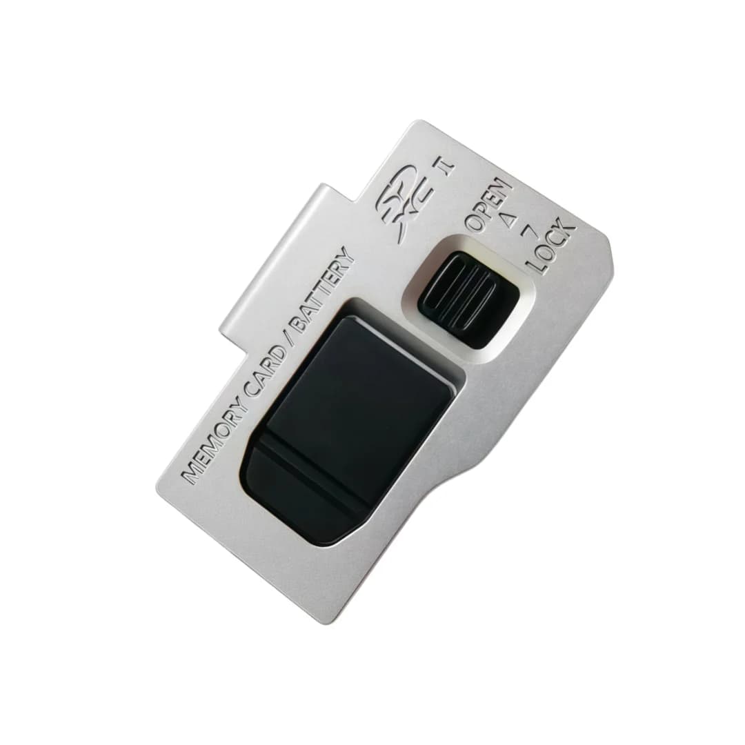 Coperchio batteria originale per fotocamera Panasonic Lumix DC‑GX9, parte di ricambio