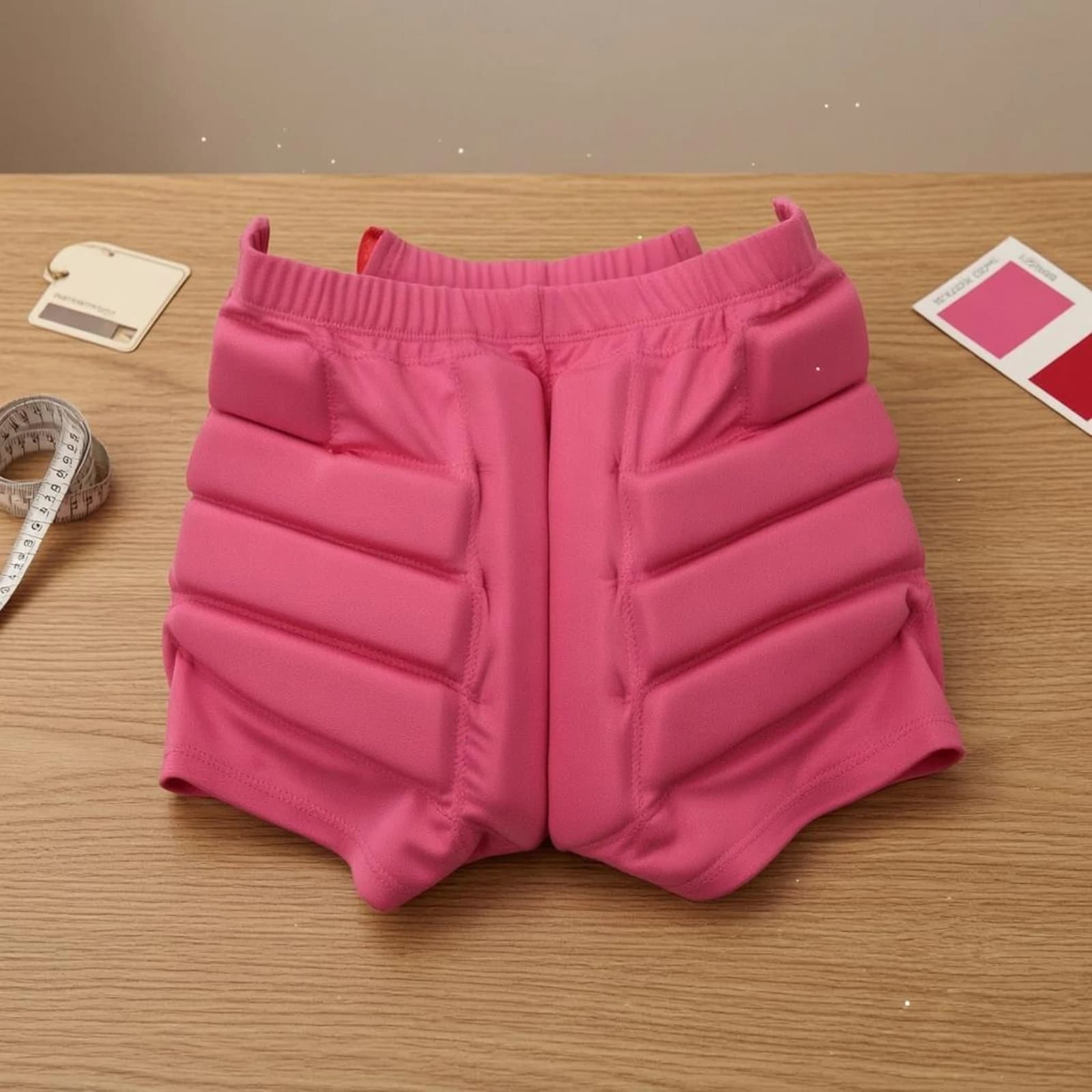 Padded Skating Shorts Stretch Material Hip Protector Shorts Tailbone Padded Pants Elastic Waistband Sports Gear Breathable
