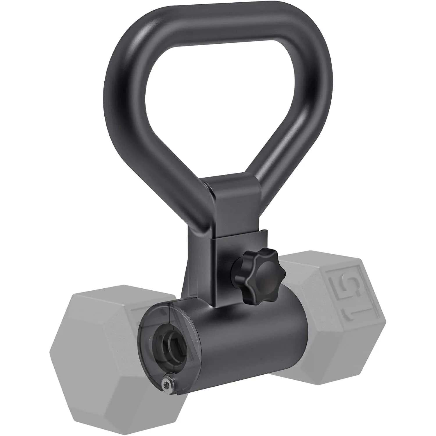Adjustable Steel Kettlebell Converter Handle High-Strength Dumbbell Grip for Home Gym Weight Lifting Free Weights Product