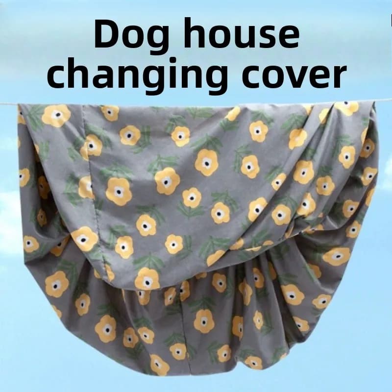 Copertura per cambio cuccia per cani, rimovibile, lavabile, per quattro stagioni, protezione universale per tappetino per cani, impermeabile, resistente all'urina, per animali domestici