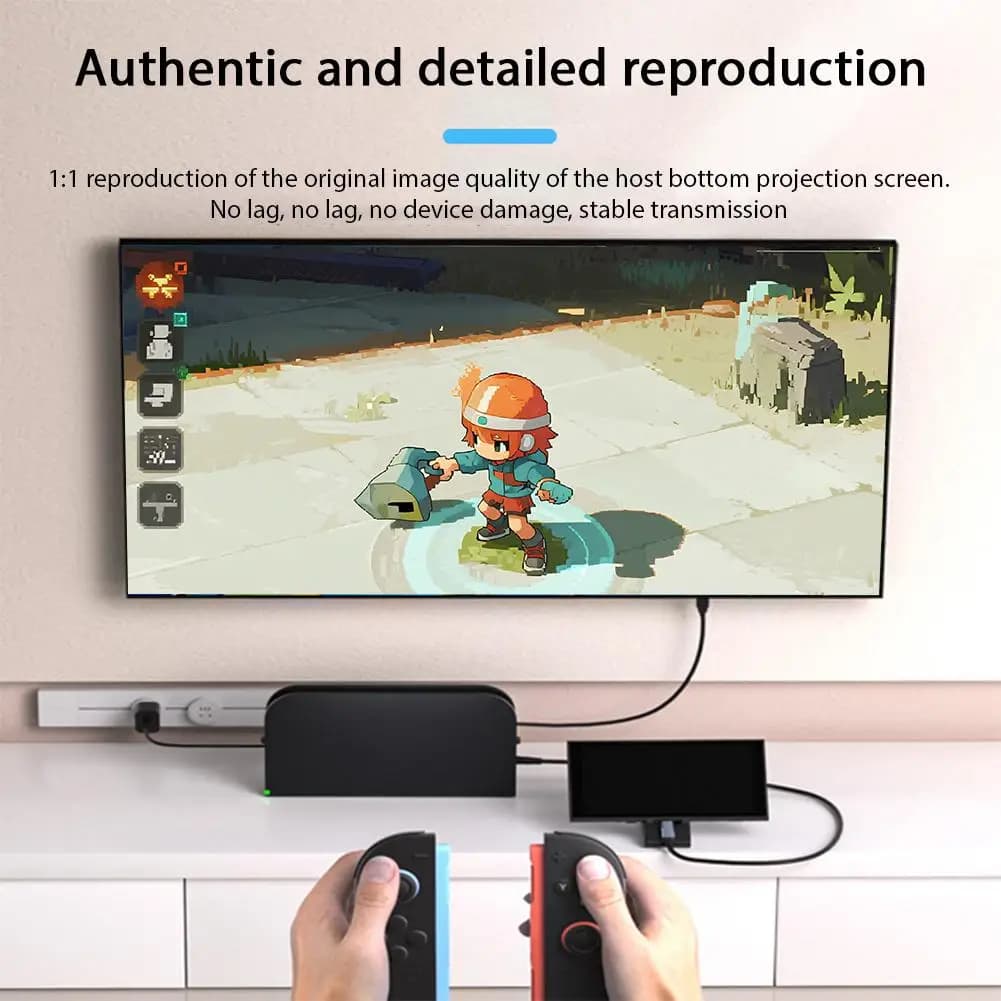 Extender Cable Replacement For Switch 2 Dock USB-C Fast Charging And 4K Data Transfer With Heat Dissipation For Switch 2