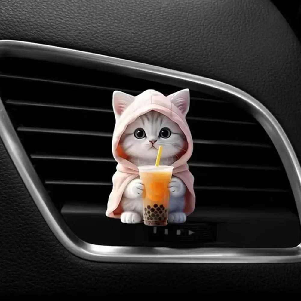 Perfume clip for car air intake Deodorant diffuser for cats Perfume clip for aromatherapy Interior decoration car Random fragrance