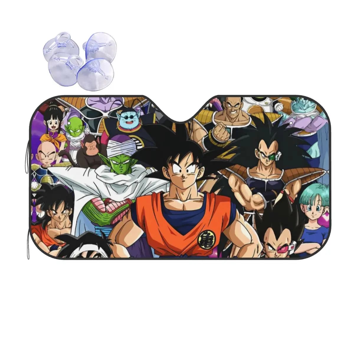 Parasole per parabrezza Dragon Ball Z, copertura vintage per finestrino anteriore, 76x140 cm, protezione UV per auto