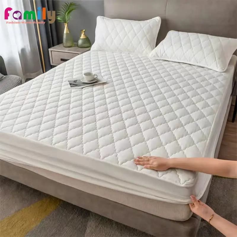 Nuovo coprimaterasso impermeabile Topper copriletto lavabile coprimaterasso ispessito copriletto Queen Size lenzuolo anti-acari