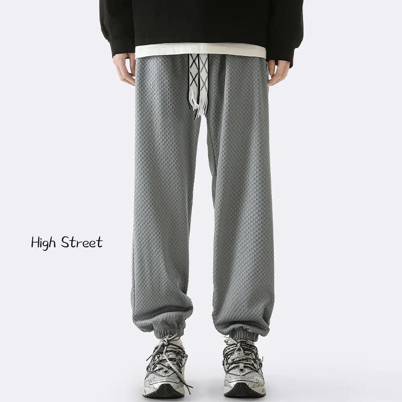 Pantaloni Sportivi Casual da Uomo, Stile Americano High Street, Hip-Hop, Primaverili e Autunnali, Abbigliamento Attivo Giovanile alla Moda