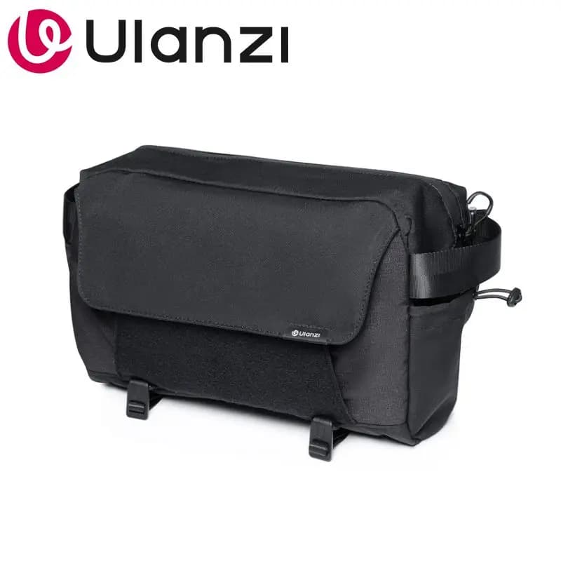 Borsa fotografica a tracolla Ulanzi BP11, capacità espandibile 8-9L, organizer multi-tasca per fotocamera, tablet, viaggi, vlog, uso quotidiano