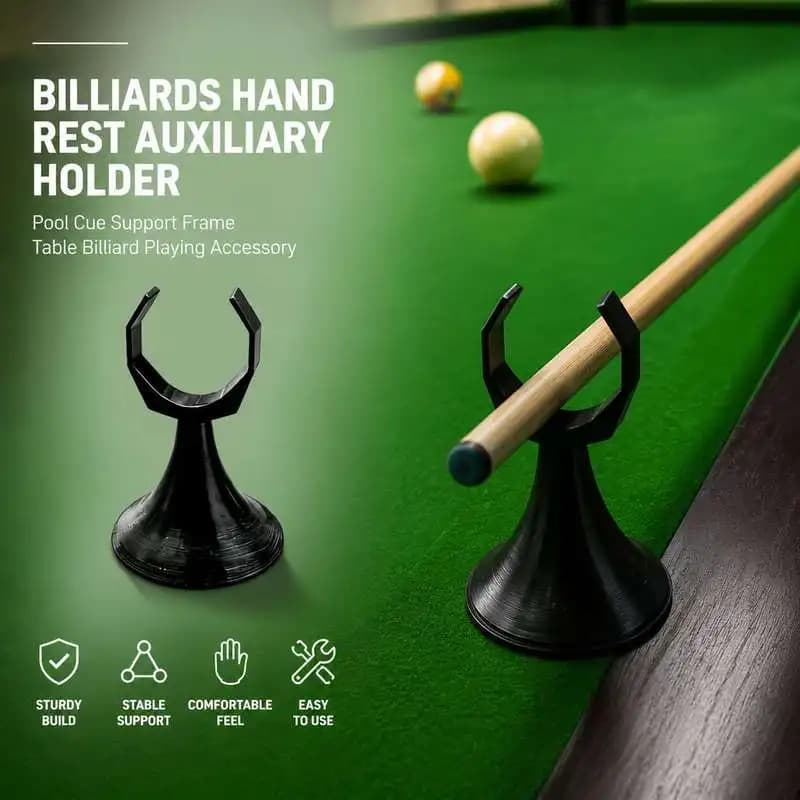 Pool Cue Hand Support Rack Billiard Shooting Auxiliary Frame Table Game Practice Accessory