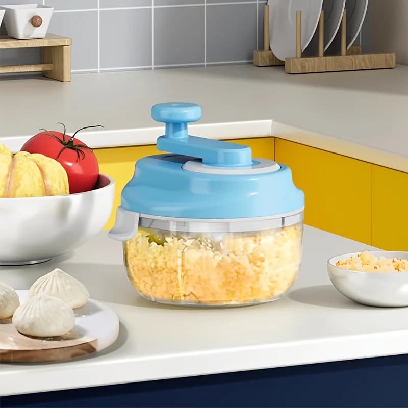 Home Garlic Press Machine, Garlic Crusher, Manual Crushing Garlic Mixer, Chopped Garlic Mixer, Home Use