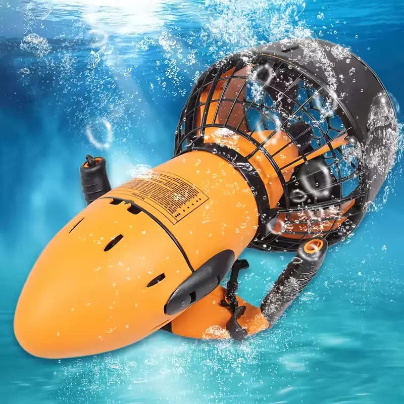300W Professional Underwater Drone Scooters 30M Depth Sea Scooters with Safety Lock for Diving Snorkeling Aqua Sports