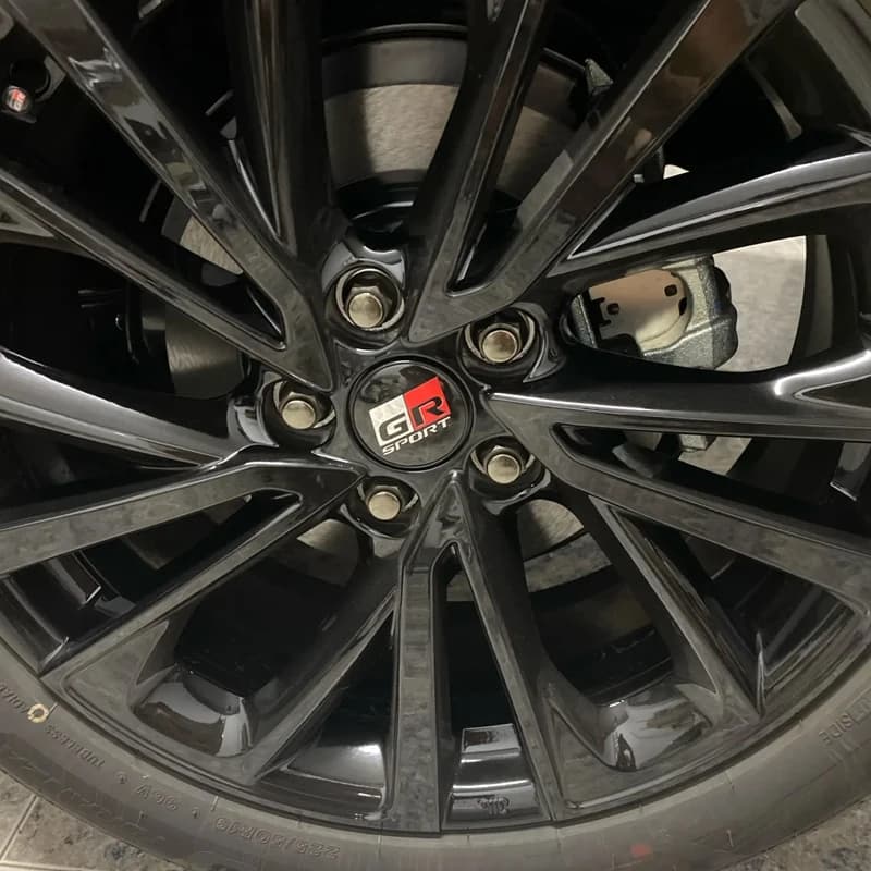 4 pezzi 60mm/62mm centro ruota auto coprimozzo coperchio per GR Sport Corolla RAV4 C-HR Yaris Camry Prado Prius accessori auto