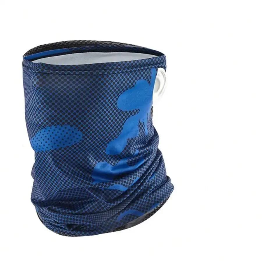 Ice Silk Scale with UV Protection, Breathable Cover for Open Sports, Scarf Band