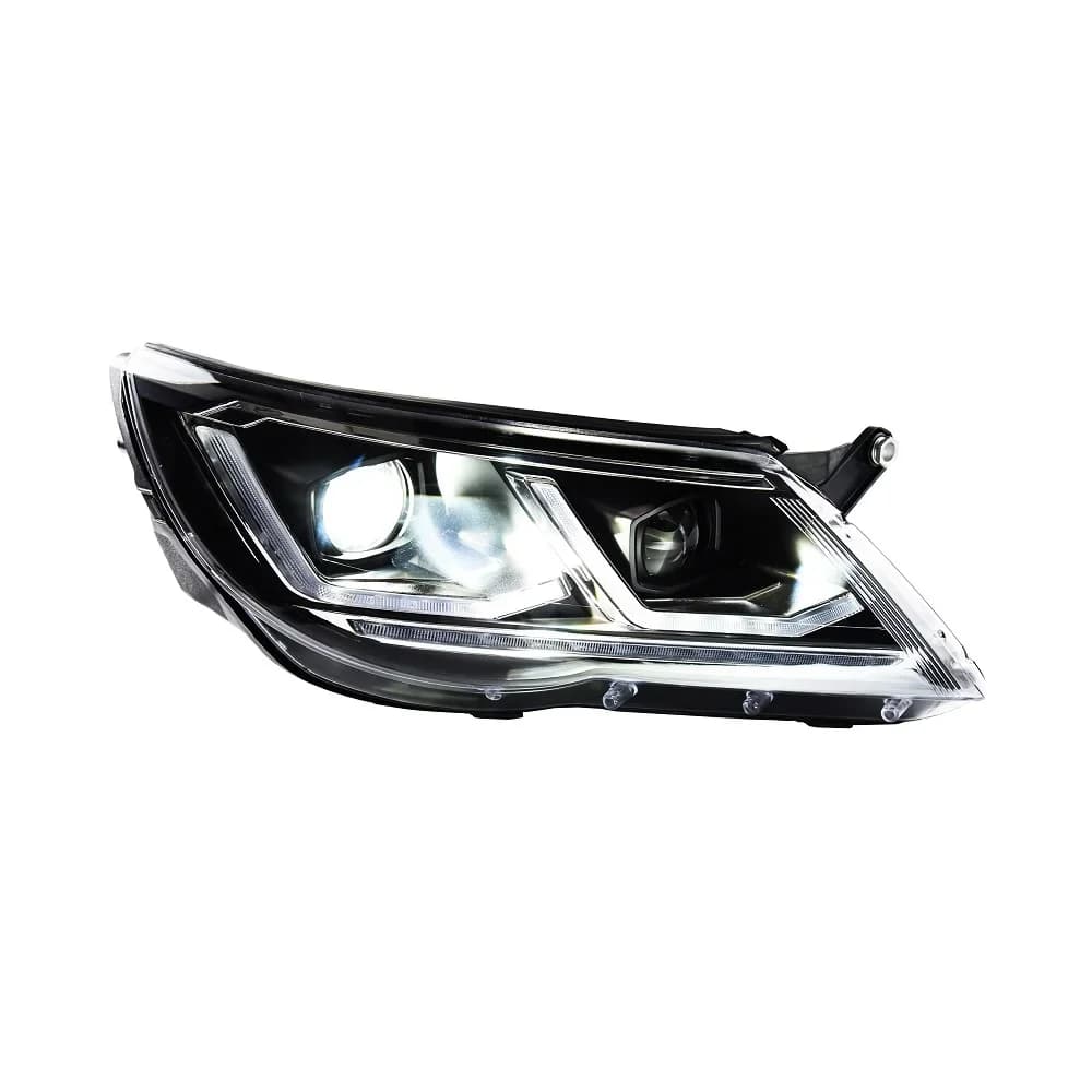 Car for Tiguan 2009-2012 MK1 5N LED Headlights Assembly Upgrade Bifocal Lens Dynamic Lights Hot Auto Accessories