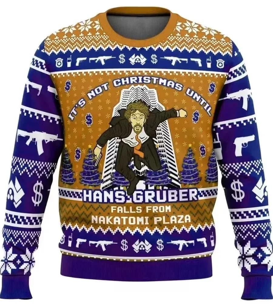 Ugly Christmas Sweater Women Men 3d Print Autumn Winter Pullover Cartoon Pattern Men Clothing New Casual Daily Wear Sweatshirts