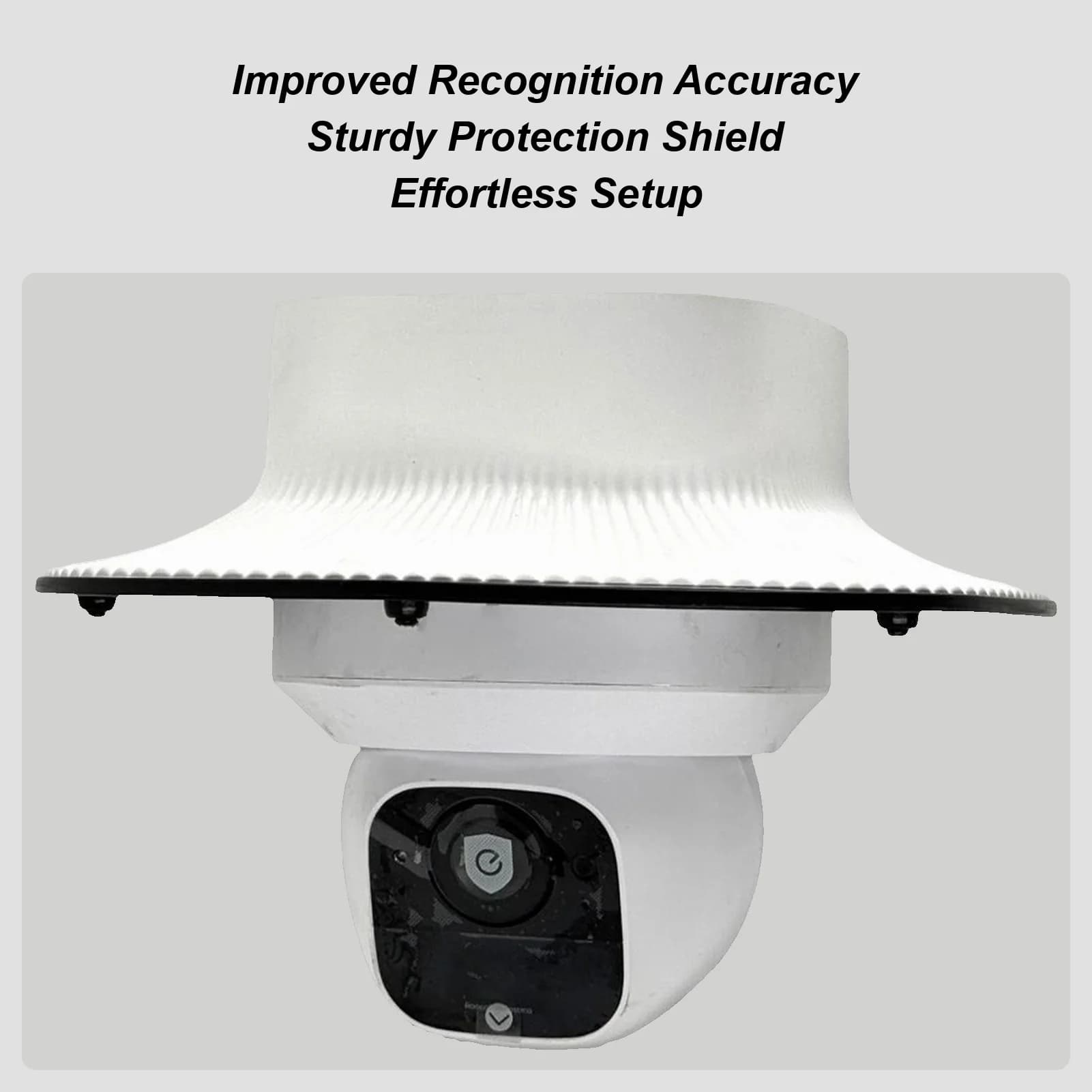 Copertura per telecamera esterna per Eufy E30/E42 e 4G LTE Cam S330 Protezione resistente alle intemperie Telecamera di sicurezza antipolvere Protezione solare