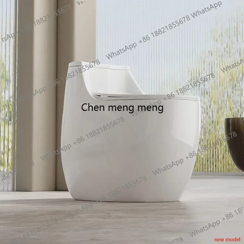 N138French retro, ordinary toilet for home use, silent large diameter, toilet