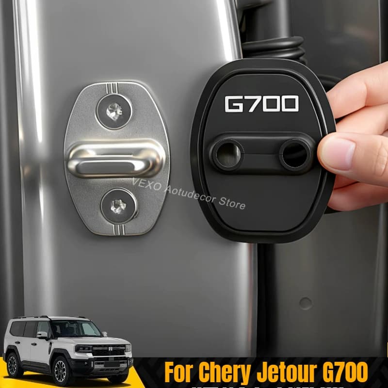 Per Chery Jetour G700 2025 2026: Copertura Blocco Porta in Silicone, Protezione Ammortizzante per Serratura Auto Elettrica, Accessori